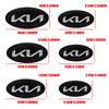 AHO1 1pcs 3D ABS Car Front Hood Logo Emblem Badge Sticker For KIA K2 K3 K5 K7 EV6 KX3 Soul Seltos Sportage Cerato Optima Sorento