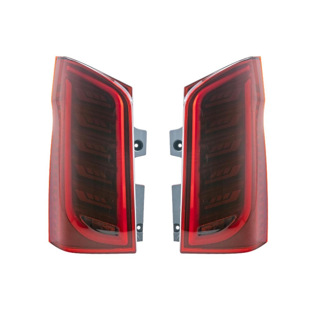 LED Tail Light Assembly with Daytime Running Lights & Sequential Turn Signals for 16-25 Mercedes-Benz New Vito