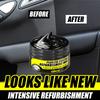 GM Plastic Repair, Rubber Black Gloss Paste, Tire Black Polish for Exterior and Interior Restoration of Cars, Bumpers, Mirrors