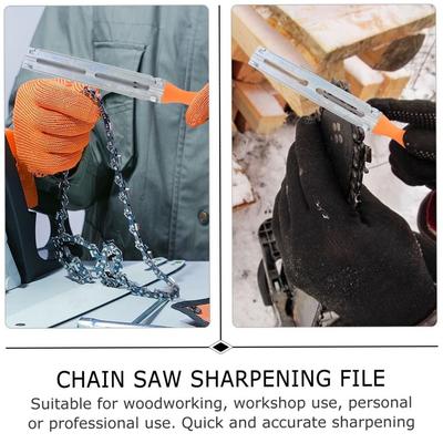 4/4.8/5.5mm Carving Chainsaw Files Grinding Sharpening Saw Chain Files Polishing Auti-Rust Sawing File ChainSaw Grinding Tools