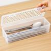 Hollow Out Dishwasher Tableware Cleaning Box Plastic Chopsticks Spoon Cleaning Box  Dishwasher