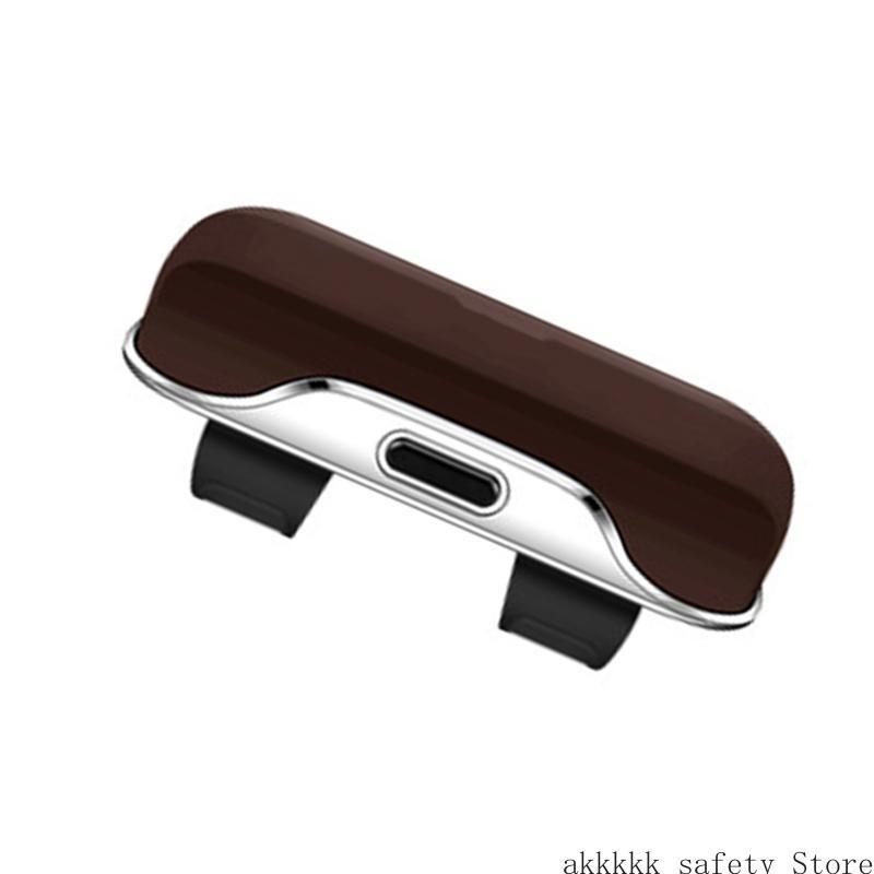 XXFF Small Car Visors Eyeglasses Holder Universal Fit Sunglasses Storage Box for Car