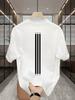 Men Cool Cotton T Shirt Short Sleeve Crew Neck Casual Basic Tee Top Soft Breathable Summer Daily Wear Solid Color Comfortable Fashion Style