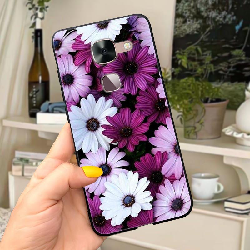 Case For Letv LeEco Le Max 2 Cover Case Le Max2 Cute flower Soft Silicon Phone Case for Letv MAX2 X820 Cover Shockproof Shell