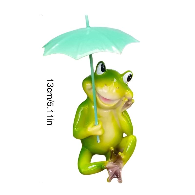 Frogs Garden Statue for Outdoor Garden Decors Pond Lawns Statues Garden Sculpture Decorations for Home Yard Party Decors
