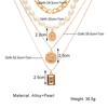 Jewelry Vintage Coin Necklace Sweater Chain Female Personality Temperament Multi-layer Necklace