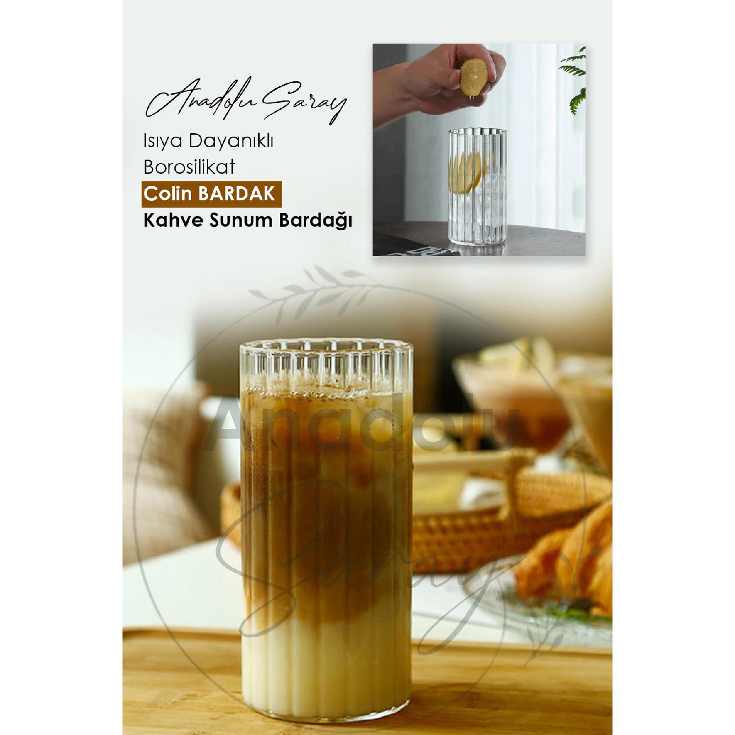 

Жаростойкое боросиликатное стекло Колин | Бокал для кофе и презентаций — 1 шт.