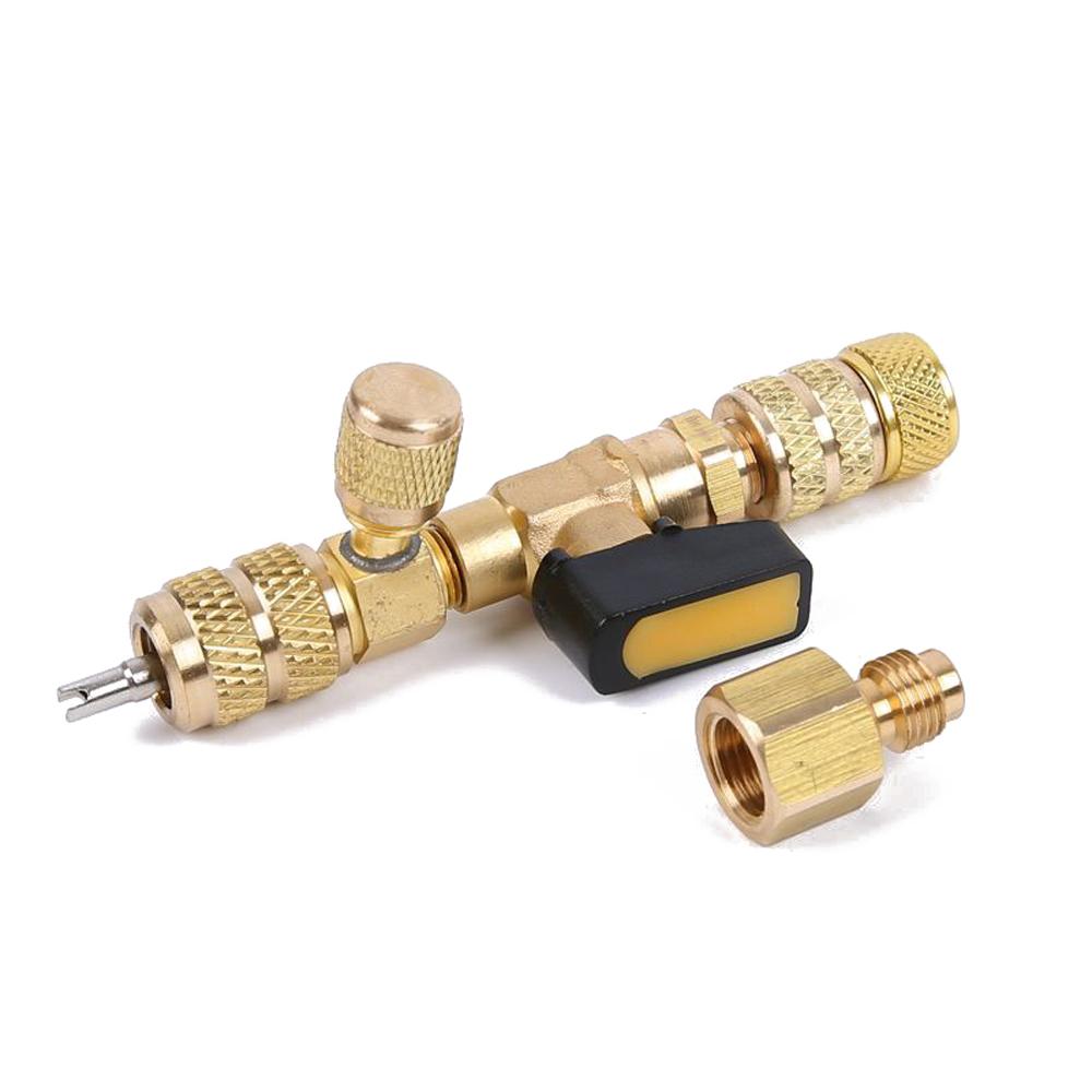 Household R410 R22 Valve Core Remover Installer Tool Fine Sealing Air Conditioning Replacement Accessory