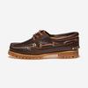 Klassieke Bootschoenen met 3 Oogjes [51304-BRUIN]