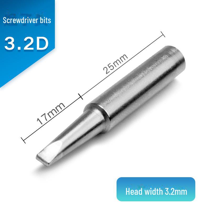 Karendo A-grade 936 Soldering Iron Tip - Internal Heating Constant Temp, Knife Edge, Pointed Mouth, Horseshoe Shape, 900M Series.