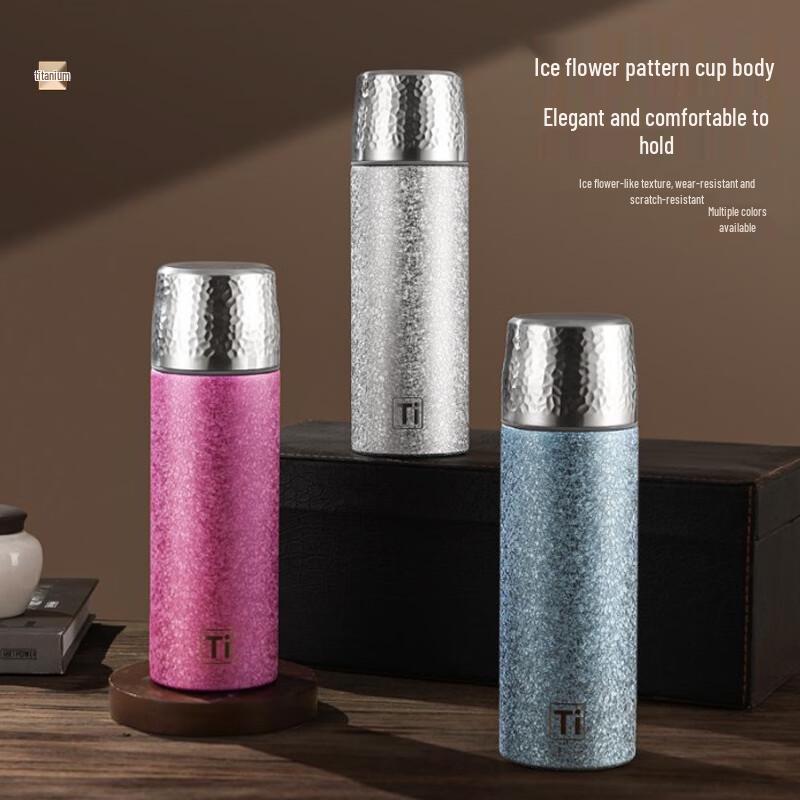 

Hengming Taihe Business Titanium Lined Tea Infuser Thermos 450ml