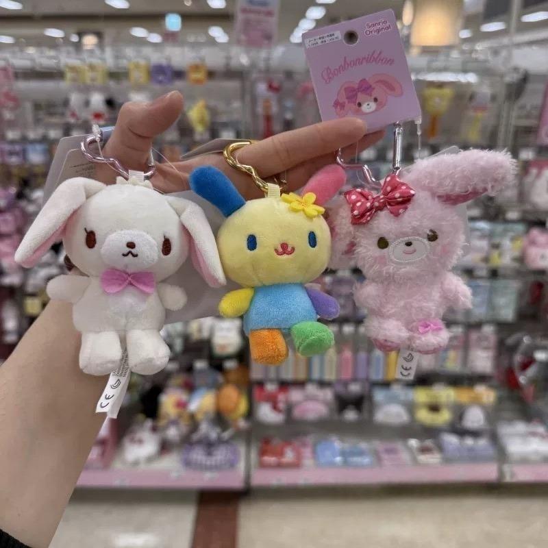 Plush Doll Keychain Love Kno Daniels Sugarbunnies Mascot Usahanas Choco Keyring Bag Pendant Toy Doll Gift
