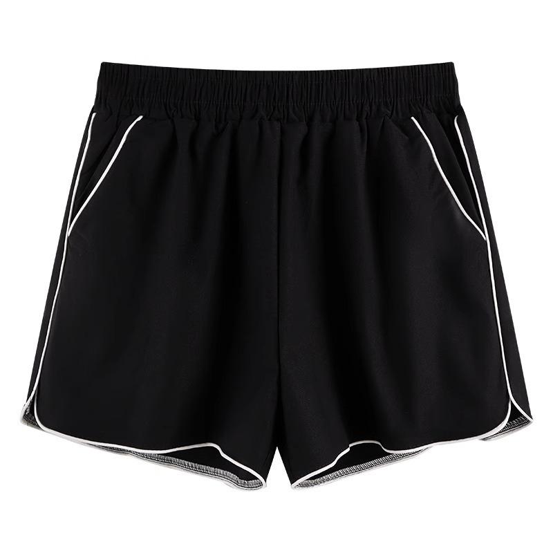 Sports Shorts Women's Summer Loose Running Fitness Outside Wear High Waist Wide Leg Slimming Quick Dry Casual Pants