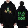 Hot Rapper Feid Ferxxo Se Lo Juro Mor 2025 New Album Graphics Streetwear Unisex Vintage Hip Hop Hoodie Men Women Fleece Pullover