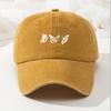 Fashion Baseball Cap Retro Washed Casual Hat Curved Brim Peaked Cap Dad Truck Fishing Hat