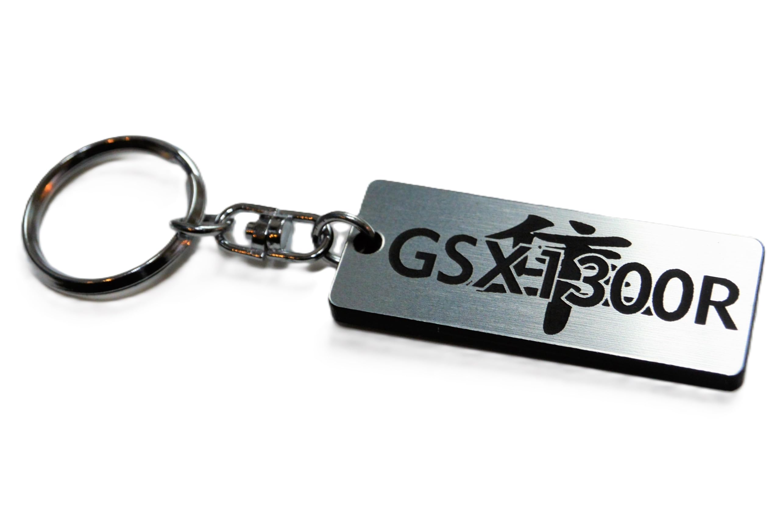 

QA-404-2 GSX1300R Серебристо-черный 2-слойный акриловый двойной серебряный Hayabusa брелок HAYABUSA индивидуальные детали глушитель внешний вид колесо сиденье зеркало ручка