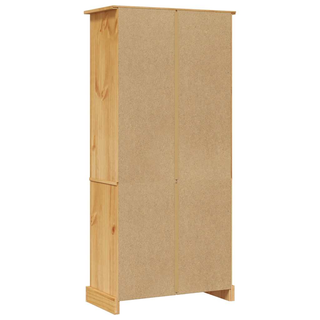 Mexican Style Buffet Cabinet Pine Wood 80 x 40 x 170 cm