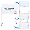 Rolling Whiteboard with Stand, Mobile Magnetic Dry Erase Board On Wheels, Adjustable Height
