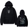 Anime Demon Slayer Tomioka Giyuu Graphic Print Hoodie Men Women Clothing Cartoon Oversized Pullover Man Hoodies