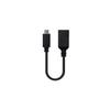 Nanocable OTG Cable USB Type A 3-1 To USB Type C 3-1 Nanocable 15cm - Female - Male - Black