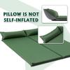 Camping Inflatable Mattress Sleeping Pad With Pillows Ultralight Air Mat Waterproof 5cm Thicken Self Inflating Sleeping Mat