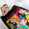Jennifer Lopez Throw Blanket Thermal Bed Luxury heavy to sleep Blankets