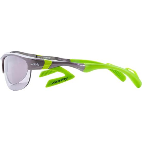 AirFly Sports Sunglasses with New Side Gray Frame AF-304 C-3S Nose-Padded Pads,