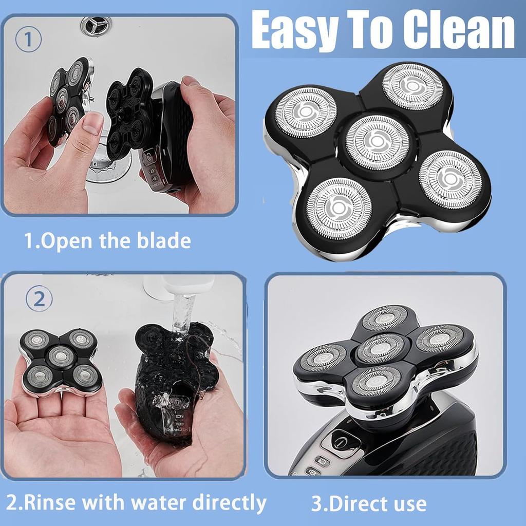 Pro Head Shaver Replacement Blades Compatible with Remington Balder Pro Head Shaver Model XR7000,Precision Electric Shaving for Bald Men (1 pcs)