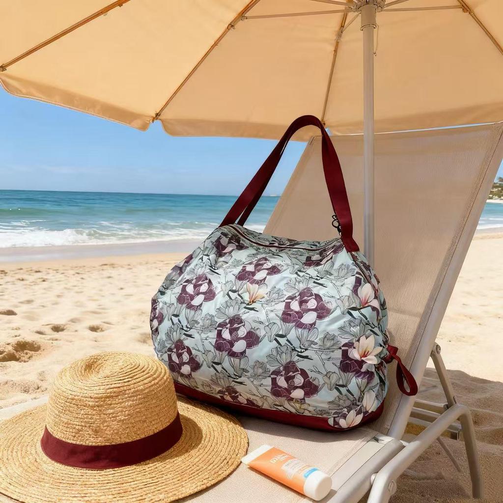 Foldable Japanese-Style Eco-Friendly Travel Shoulder Bag