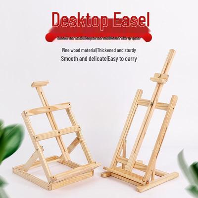 Adjustable Wooden Easel for Kids – Foldable Tabletop Art & Sketching Stand