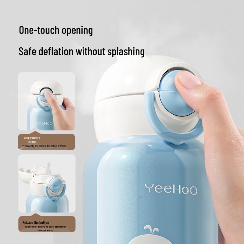 YEEHOO Kids Insulated Straw Cup