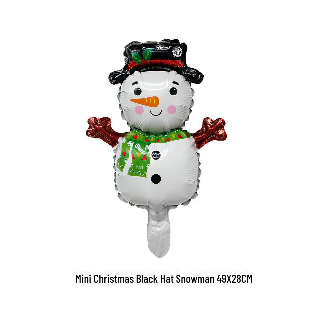 Christmas Tree Snowflake Aluminum Film Balloons for Party Decoration