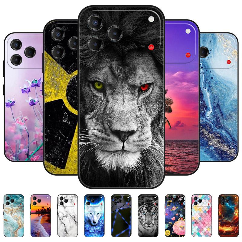 For ZTE Blade V80 Pro 4G Case BladeV80 Design Z2575 Luxury TPU Silicone Soft Back Cover For Nubia V80 Pro Phone Case Funda Coque