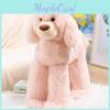 Peluche Cane Teddy con Pelo Lungo per Bambini e Adulti Cuscino Morbido Regalo