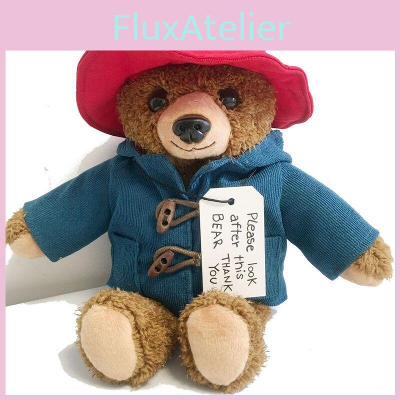 Urso Paddington Fofo Brinquedo de Pelúcia Boneco Com Suéter 29cm/11,42in