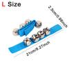 2PCS Pulseira Azul Sino Sacudindo Sino Decoração de Festival Jingle Festa Produzir Ruído Acompanhamento Natal Ano Novo Lembrancinhas ZYF