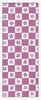 Tenugui Hand Made in Cherry Blossom Checkered Pattern Niwa-zome Towel, Chu-sen (Dyed), 100% Cotton, Japan,