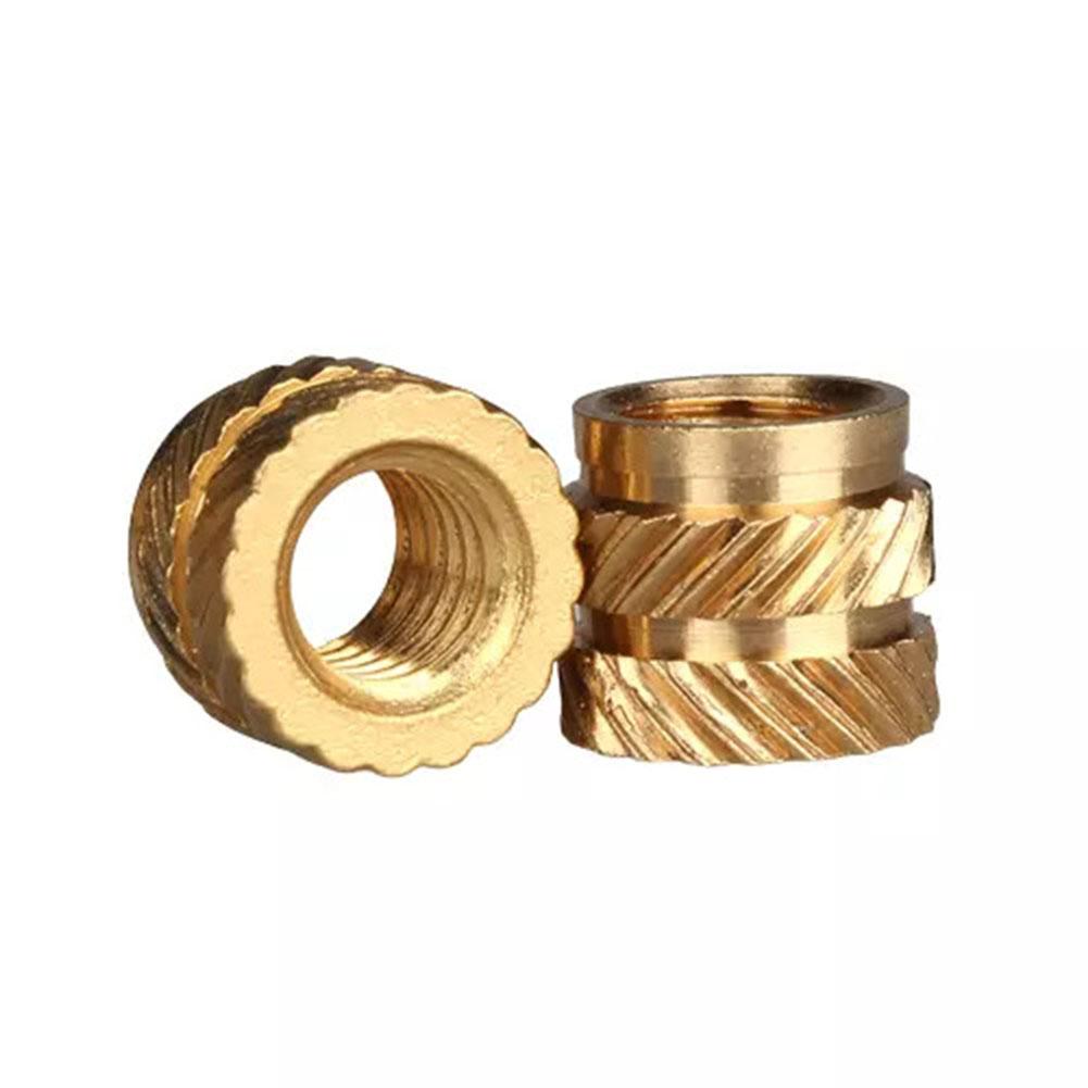 Heat or Injection Insertion of Brass Threaded Nuts 10Pcs for 3D Printing