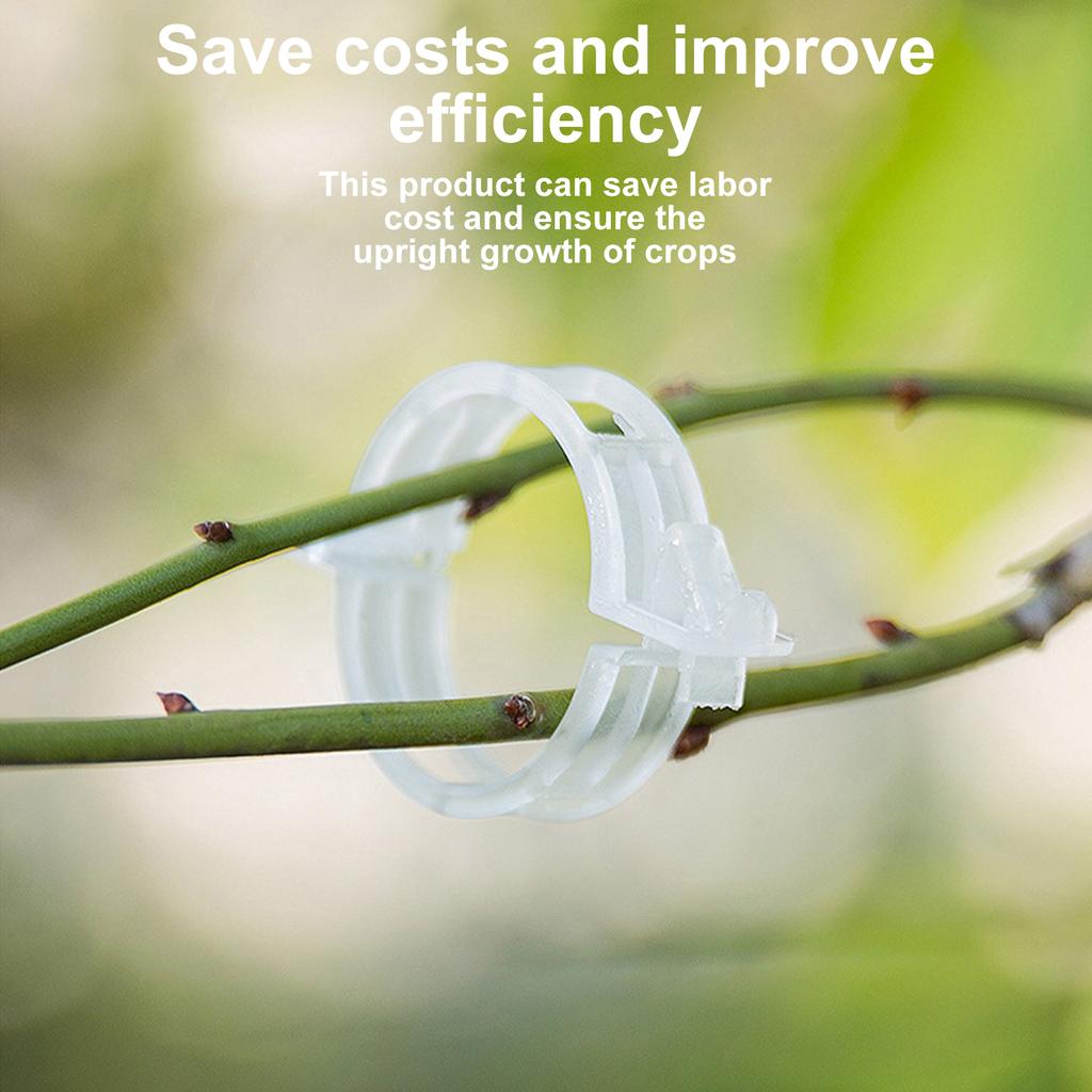 100/150/200/300/400/600 buc cleme de fixare a plantelor securizate, cleme pentru plante cățărătoare, cleme din plastic securizate pentru plante, roșii