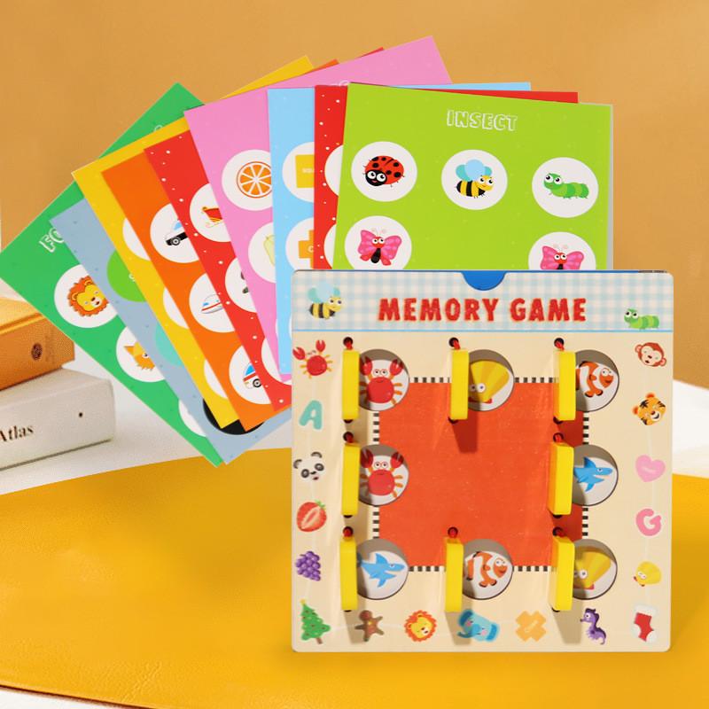 Memory Board Games Kid Creative Toy Pattern Matching Logice Thinking Brain Intellectual Challenge Game Education Toy
