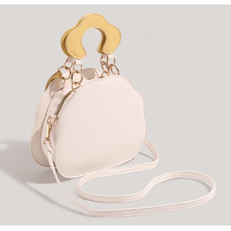 Cloud Pack Girls' Cute Handbag - Simple Shoulder-Slung Design for Women's Bag