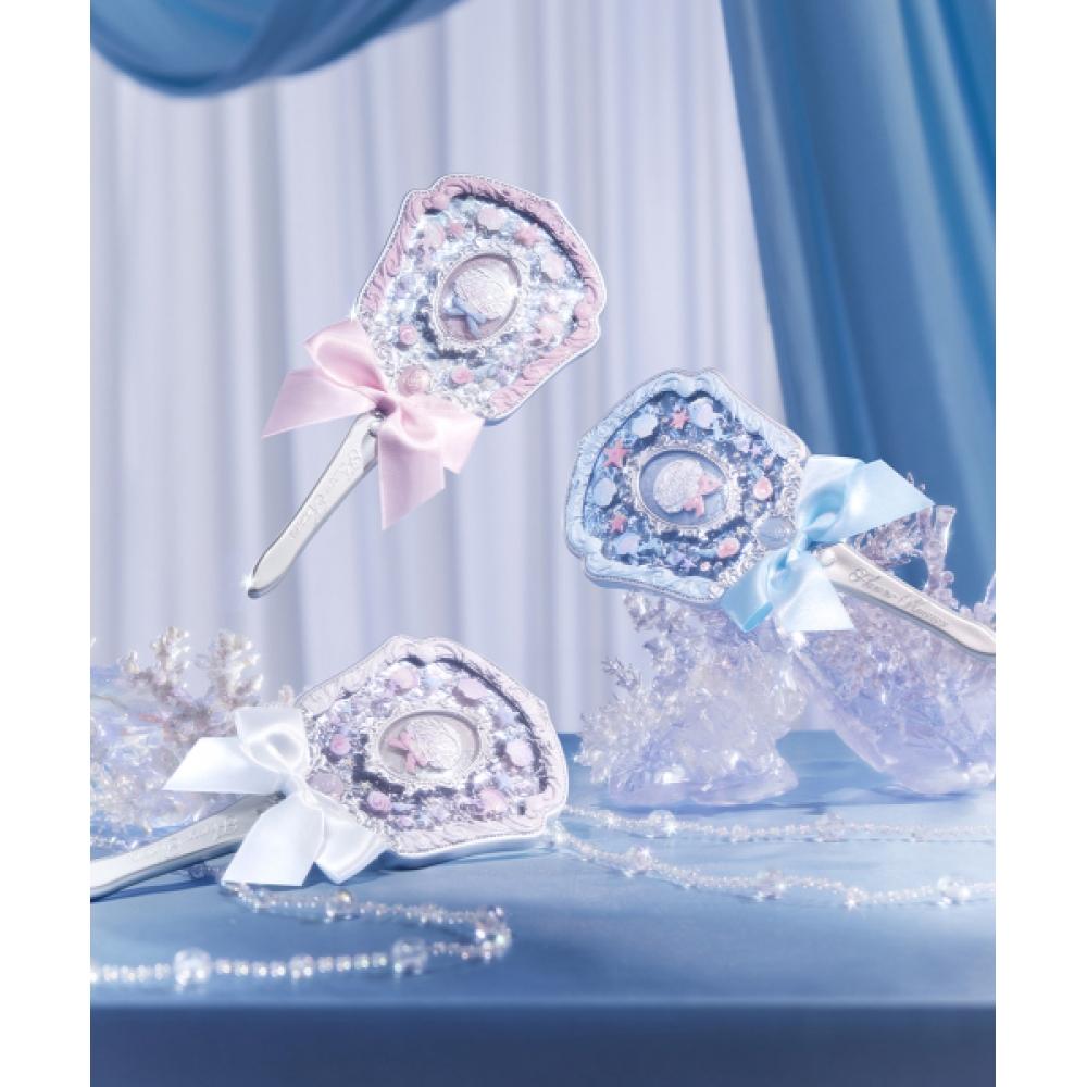 

Flowerkoss Shell Jewel Collection Hand Mirror Blue pink seashell