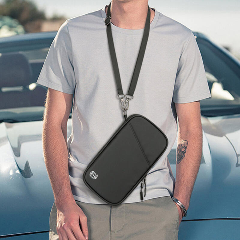 

RFID-blocking travel passport case/wallet Travel Passport Case Blue