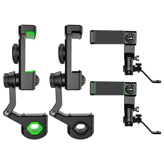 Bicycle Motorcycle Phone Holder Adjustable Anti Slip Silicone Rotatable Waterproof Universal Phone Stand