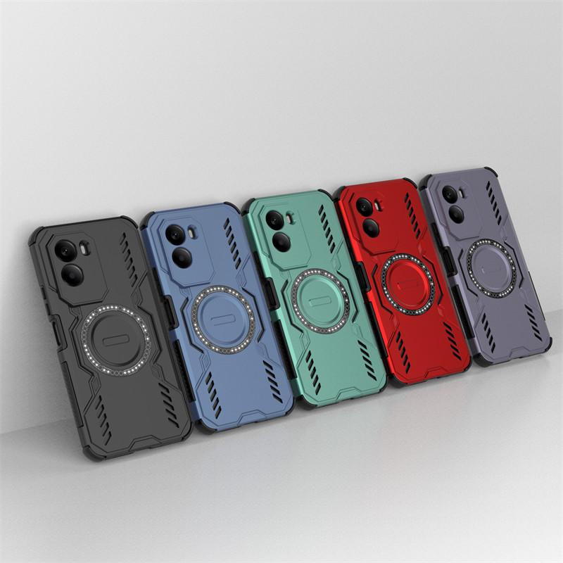 For Xiaomi Poco M7 Plus Case Poco M7 Plus Cover Heat Dissipation Magnetic Wireless Charging Protective Phone Cases On Poco M7 4G