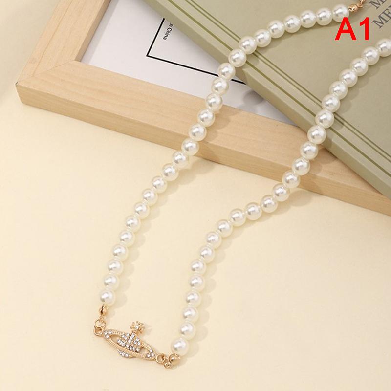 Necklace Vintage Women Saturn Necklace Pendant Jewelry