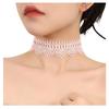 Cold wind pink lace choker necklace collar, fashion velvet necklace