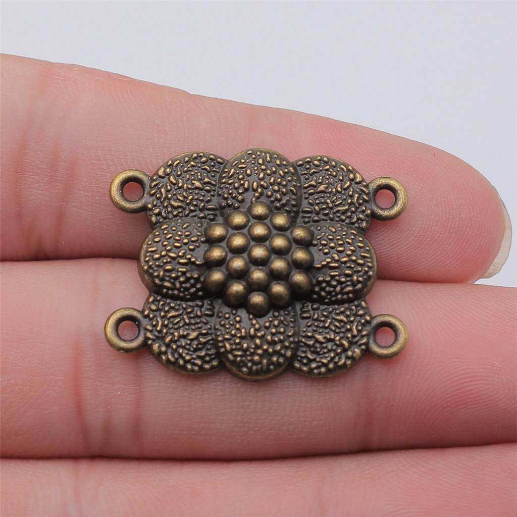 Accessories Parts Four-Hole Necklace Connector Wedding Jewelry Findings TA023