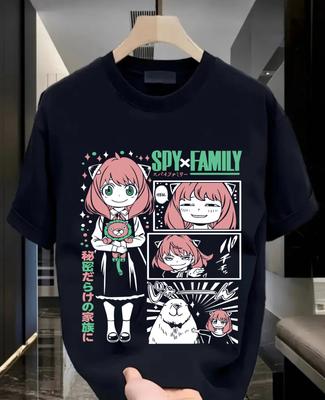 SPY X FAMILY Unisex TShirt Loid Yor Anya Bon Forger Unisexga Anime Shirt All Size