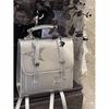 Sparkling Star Silver Backpack Niche Fashion Casual Ladies Backpack Versatile